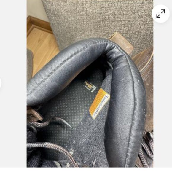 Timberland Pro Pit Boss 6 Steel Toe Work Boot Brown 33034 Mens Size 14 Wide - Picture 5 of 7